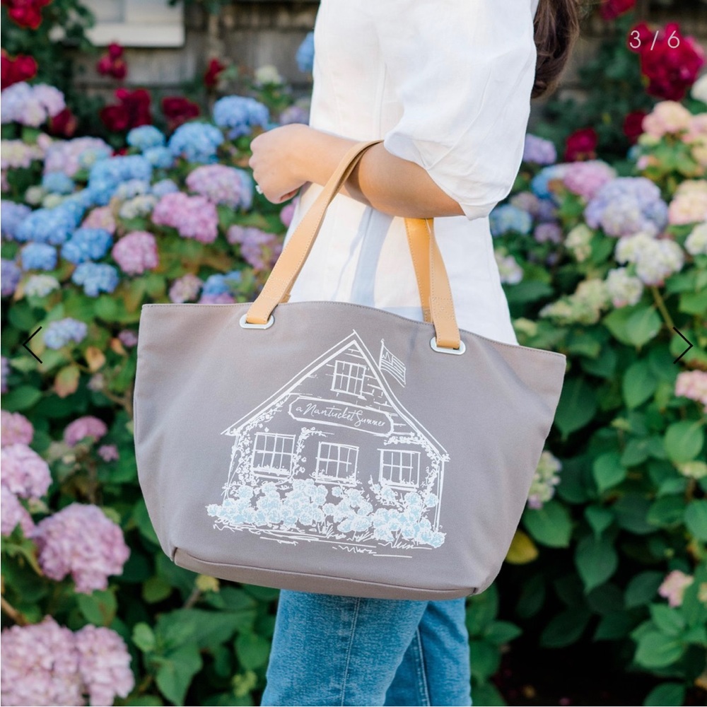 anantucketsummer tote cottage bag. NWT - Picture 2 of 10